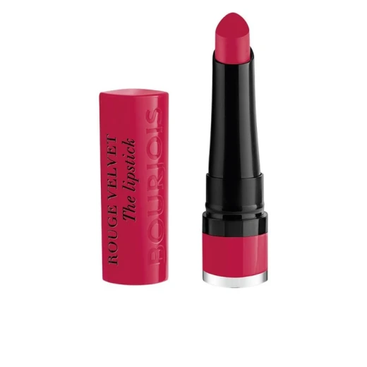 Bourjois Rouge Velvet Fuchsia Lipstick Long Lasting Matte Finish 2.4g Pink Makeup Essential Bourjois Rouge Velvet Fuchsia Lipstick Long Lasting Matte Finish 2.4g Pink Makeup Essential