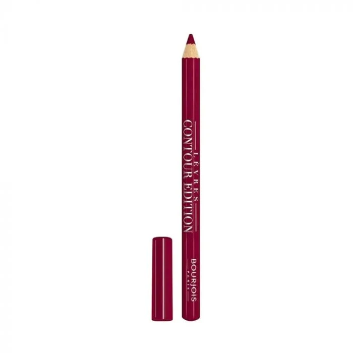 Bourjois Burgundy Lip Liner Smudge Proof Long Lasting Lip Contour Pencil Moisturizing Makeup Essential - Bourjois