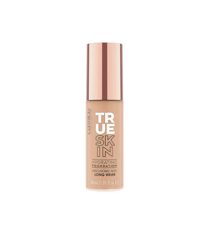 Catrice True Skin Hydrating Foundation Neutral Toffee Matte Finish Makeup 30ml Flawless Complexion - Catrice