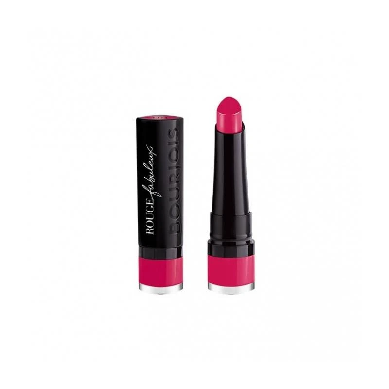 Bourjois Paris Rouge Fabuleux Lipstick 008 Creamy Moisturizing Long Lasting Lip Color for Women - Bourjois Paris