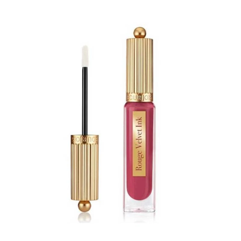 Bourjois Rouge Velvet Ink Matte Lipstick Rose Merveille Long Lasting Transfer Proof 3.5ml - Bourjois