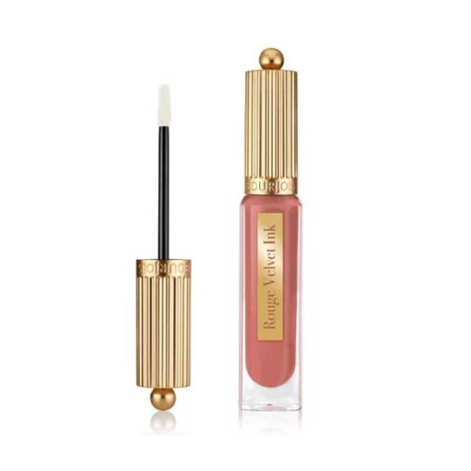 Bourjois Rouge Velvet Ink 06 Rose & Merveille Matte Liquid Lipstick 3.5ml Long Lasting Lip Color