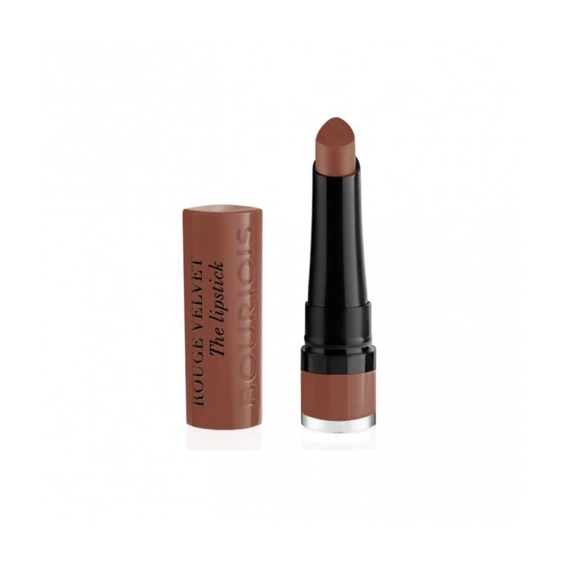 Bourjois Paris Rouge Velvet Lipstick 03 Hyppink Chic Matte Finish Long Lasting Makeup 2.4g - Bourjois Paris