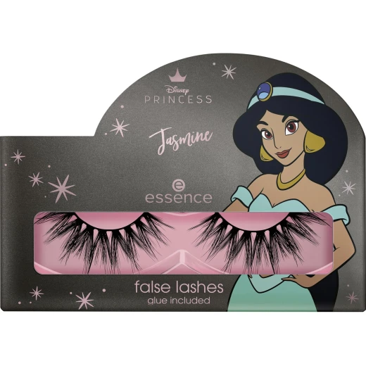 Essence Disney Jasmine Glam False Lashes 02 with Glue Easy Application Eye Makeup Accessory Essence Disney Jasmine Glam False Lashes 02 with Glue Easy Application Eye Makeup Accessory