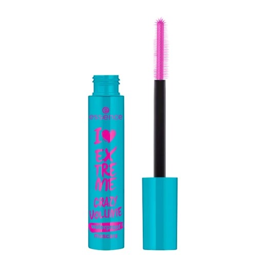 Essence I Love Extreme Volume Waterproof Mascara Black Dramatic Lashes Pack of 1 Essence I Love Extreme Volume Waterproof Mascara Black Dramatic Lashes Pack of 1