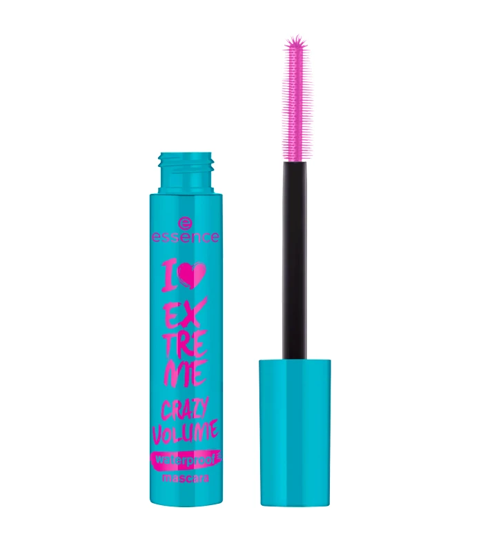 Essence I Love Extreme Volume Waterproof Mascara Black Dramatic Lashes Pack of 1 - Essence