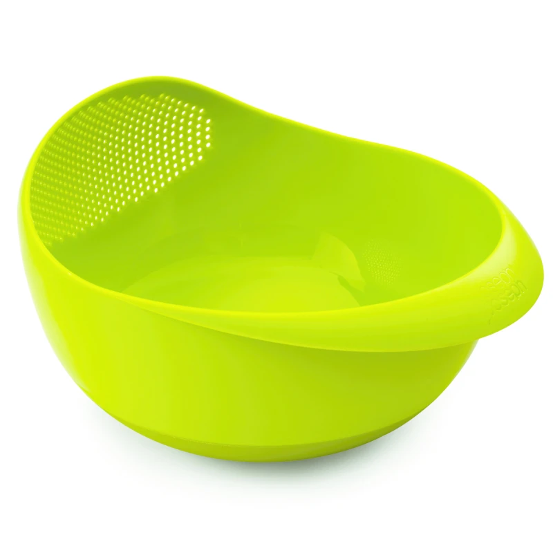 Joseph Joseph Prep & Serve Bowl with Integrated Colander, Large, Green - Joseph Joseph