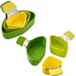 Joseph Joseph Nest Steam 3 Piece Set, Green - Joseph Joseph