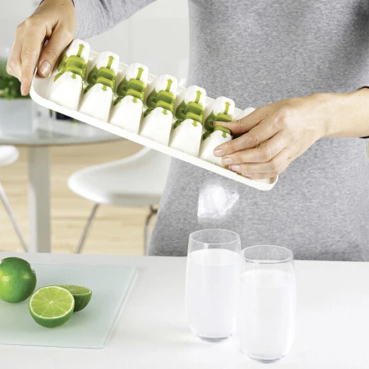 Joseph Joseph Quicksnap Plus Ice Cube Tray, Green - Joseph Joseph - Image 4