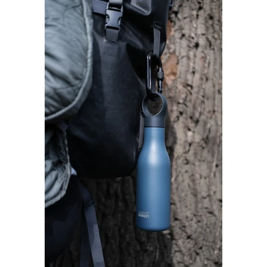 Joseph Joseph Loop Vacuum Insulated Water Bottle 500ml, Navy - Joseph Joseph - Image 3