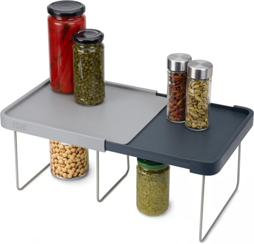 Joseph Joseph CupboardStore Expandable Shelf - Grey - Joseph Joseph - Image 2