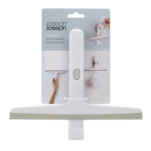 Joseph Joseph EasyStore Slimline Squeegee with Storage Hook, Grey Joseph Joseph EasyStore Slimline Squeegee with Storage Hook, Grey