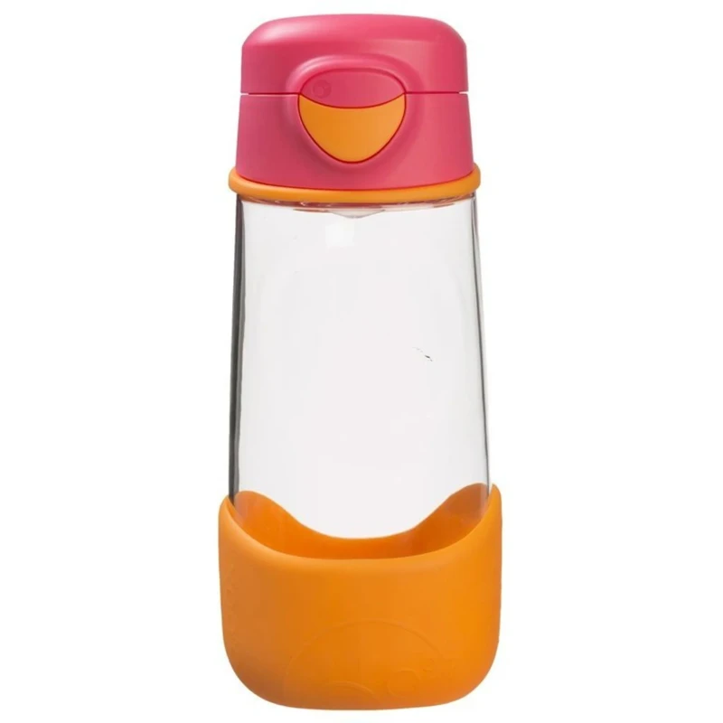 B.Box DB Spout Bottle, Strawberry Shake, 450ml - B.Box