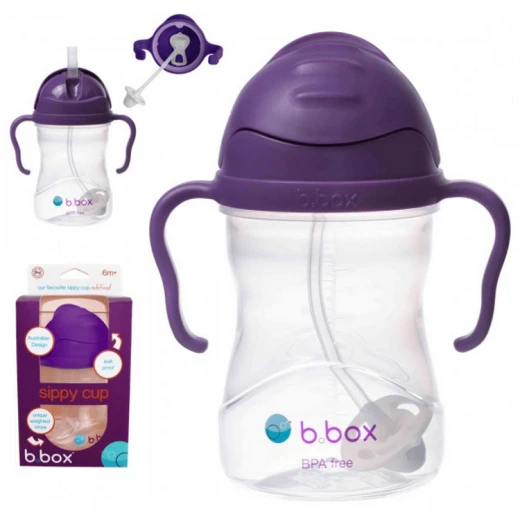 B.box Sippy Cup, Grape - B.Box - Image 2