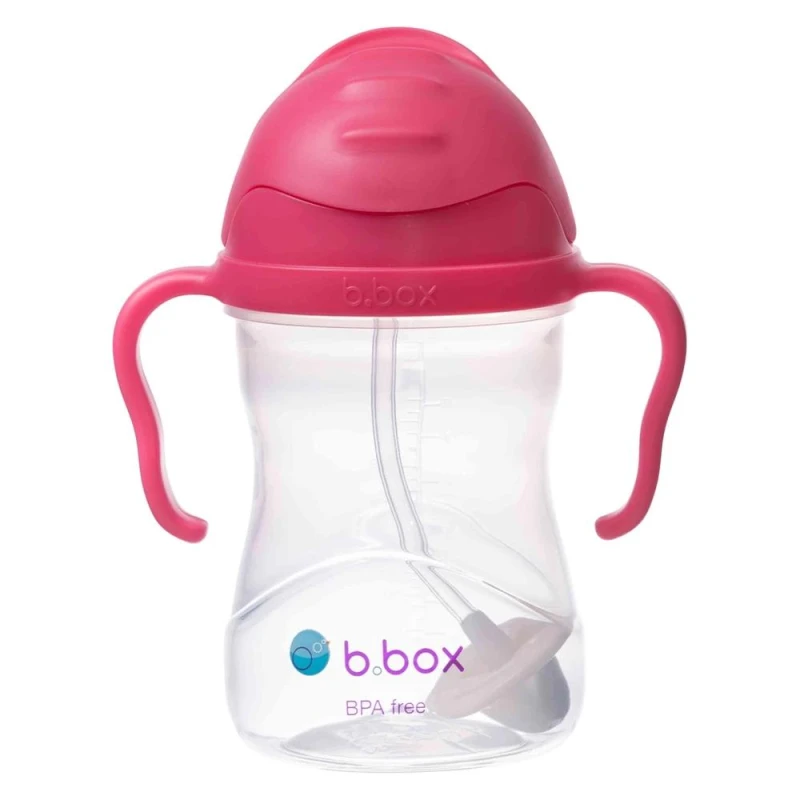 B.box Sippy Cup, Raspberry - B.Box