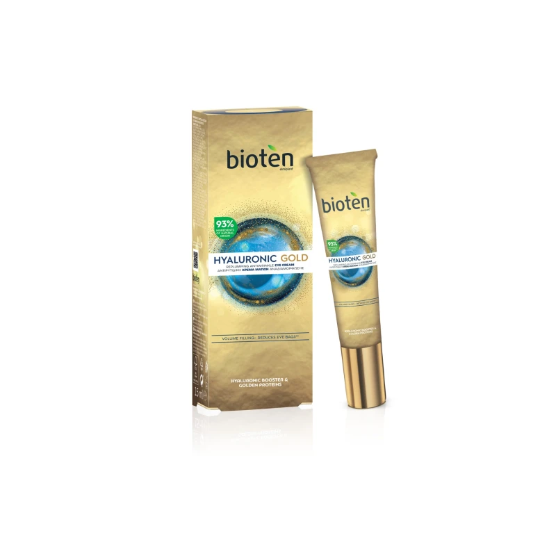 Bioten Eye Cream Hyaluron Gold, 15ml - Bioten