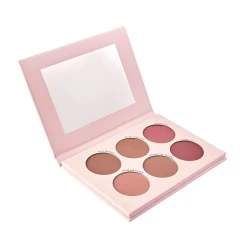 Bourjois Noha Blush Palette Six Shade Collection for All Skin Tones Radiant Makeup Kit