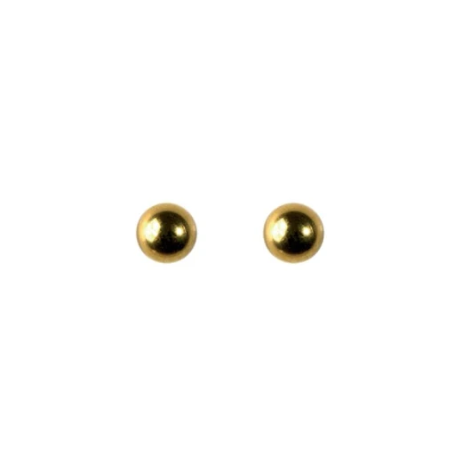 Studex Gold Plated Heartlite Crystal, 3 Mm