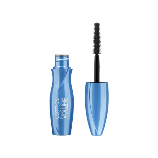 Catrice Glam & Doll Waterproof Mascara for Voluminous Lashes Long Lasting Black Eye Makeup