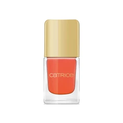 Catrice Bird of Paradise Orange Nail Polish Long Lasting Tropical Manicure with Professional Brush