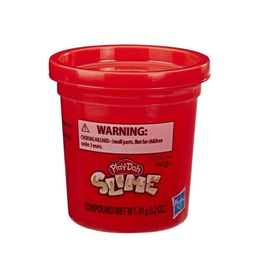 Play Dough Slime, Red Color Play Dough Slime, Red Color