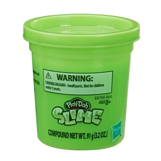 Play Dough Slime, Green Color Play Dough Slime, Green Color