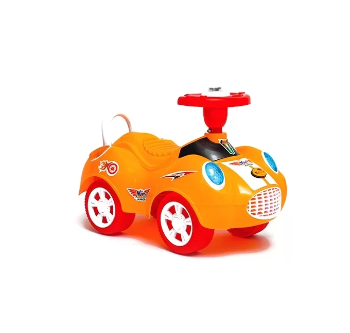 Home Toys Mini Cooper Junior Ride On Car, Orange Color - Home Toys