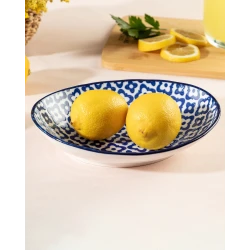 Madame Coco Rêve Bleu Tuyau Oval Plate