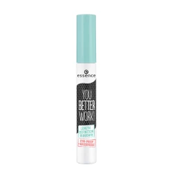 Essence You Better Work Waterproof Mascara Black 10ml Long Lasting Lash Definition Makeup