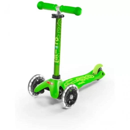 Micro Mini Deluxe Led Scooter, Green Color - Micro - Image 4