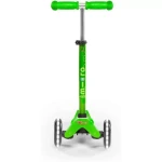 Micro Mini Deluxe Led Scooter, Green Color - Micro