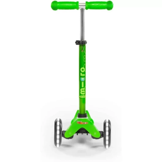 Micro Mini Deluxe Led Scooter, Green Color Micro Mini Deluxe Led Scooter, Green Color