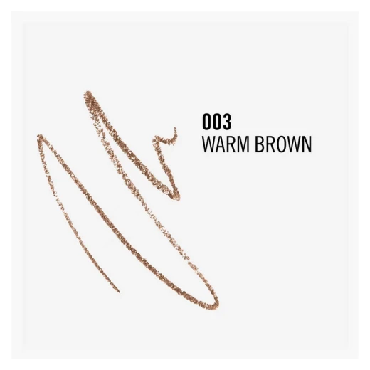 Rimmel London Kind & Free Brow Definer 003 Warm Brown Vegan Eyebrow Pencil with Brush for Defined Brows - Rimmel London - Image 4