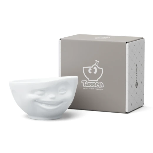 Fifty Eight Product Bowl Winking, White Color, 500 Ml Fifty Eight Product Bowl Winking, White Color, 500 Ml