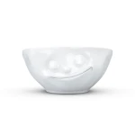 Fifty Eight Product Happy Bowl, White Color, 350ml - Fifty Eight Product
