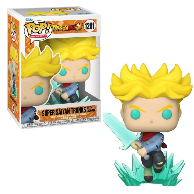 Funko Pop! Animation: Dragon Ball Super - Super Saiyan Trunks with Sword - Funko