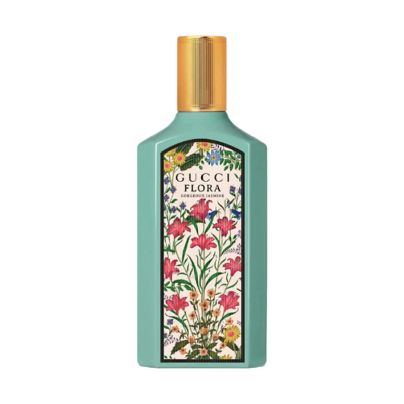 Gucci Flora Gorgeous Jasmine Eau de Parfum 100ml: Sensual Floral Fragrance for Women, Long Lasting - Gucci