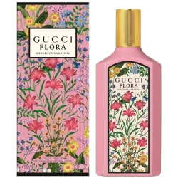 Gucci Flora Gorgeous Gardenia Eau de Parfum 100ml for Women Luminous Floral Fragrance Gift Set Elegant Scent