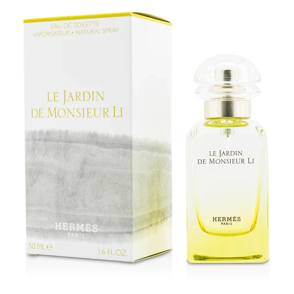 Hermes Le Jardin De Monsieur Li Eau De Toilette 50ml for Ladies Fresh Floral Perfume: Invigorating Fragrance - Hermes
