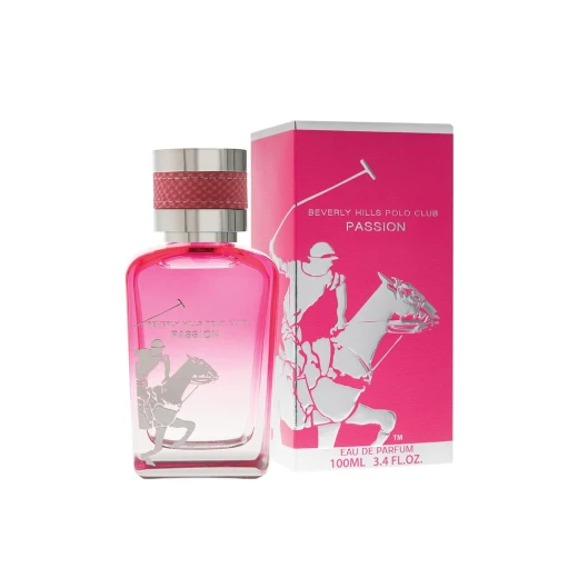 Beverly Hills Polo Club Passion Eau de Parfum 100ml for Women Sensual Luminous Fragrance Daily Wear Beverly Hills Polo Club Passion Eau de Parfum 100ml for Women Sensual Luminous Fragrance Daily Wear