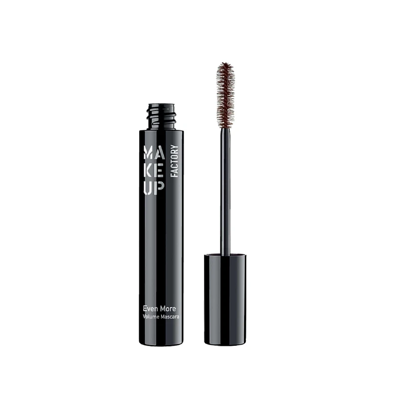Makeup Factory Even More Volume Mascara Jet Black Long Lasting Volumizing Eyelashes Makeup Kit - Makeup Factory