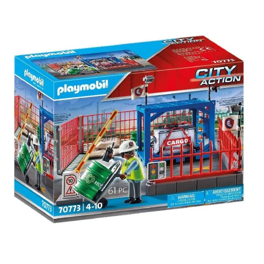 Playmobil City Action Freight Storage Playmobil City Action Freight Storage