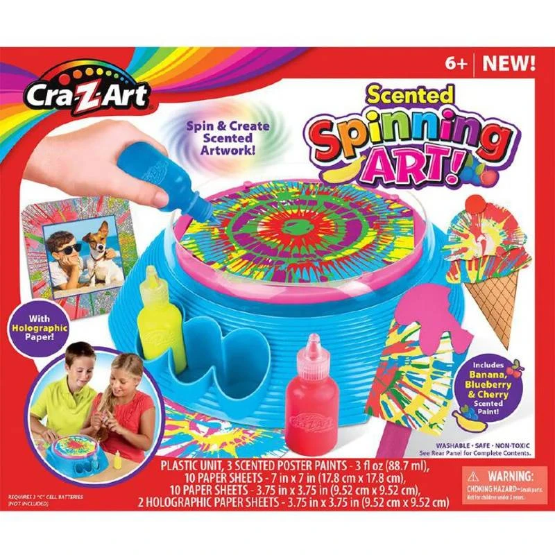 Car-Z-Art  Scented Spin Art - Car-Z-Art