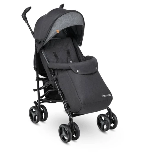 Lionelo Irma Black/Dark Grey – stroller - LIONELO - Image 4