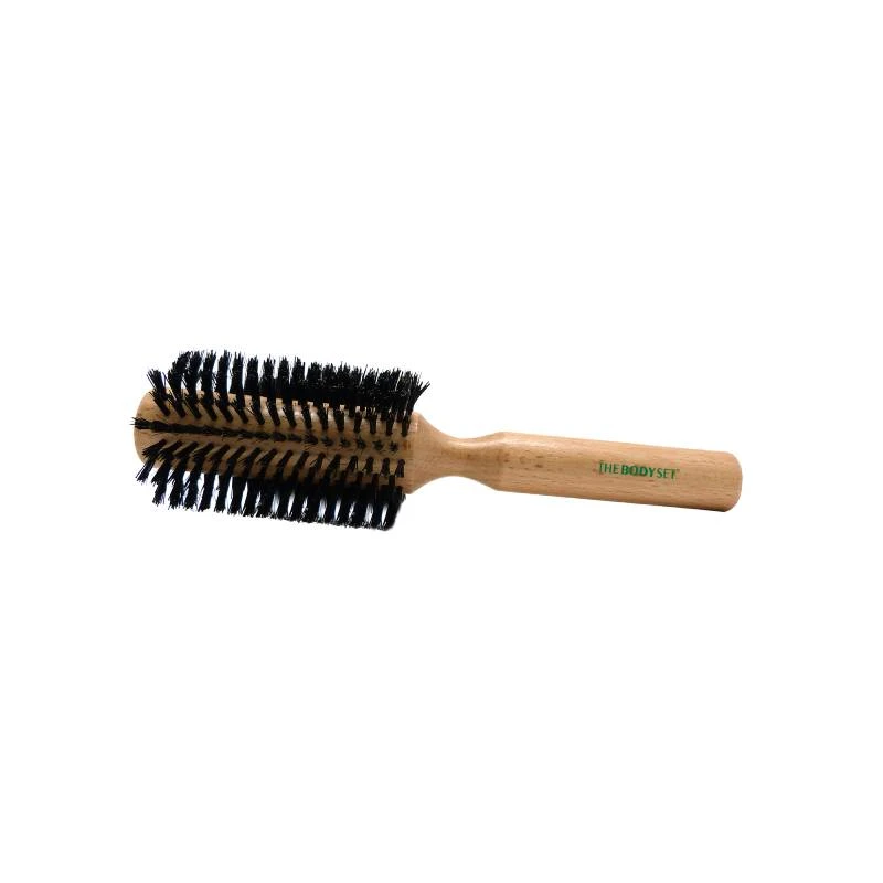 Optimal Big Round Beech Hair Brush - Optimal