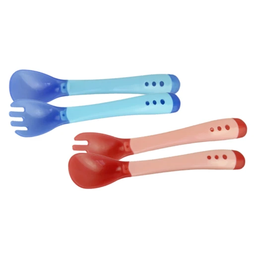 Optimal Soft Grip Handle Spoon &Fork, Assorted - Optimal - Image 3