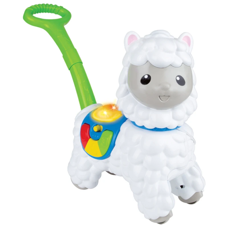 WinFun Pushing Toy, Little Alpaca Design - WinFun