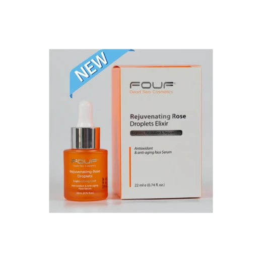Fouf Rejuvenating Rose Droplets Elixir, 22ML Fouf Rejuvenating Rose Droplets Elixir, 22ML