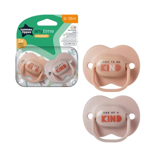 Tommee Tippee Anytime Soother, Pack Of 2, 6-18 Months - Tommee Tippee - Image 2