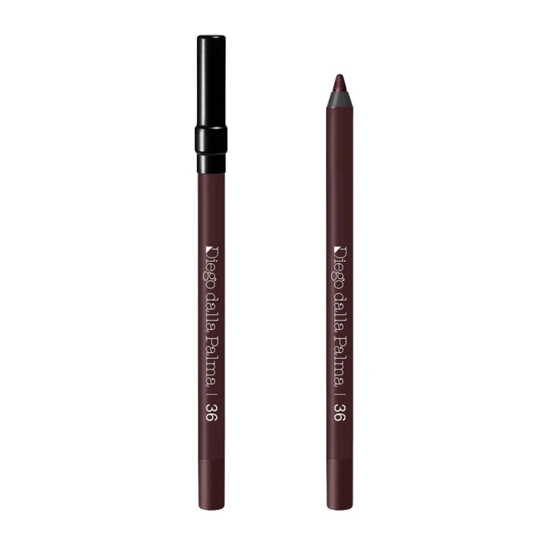 Diego Dalla Palma Stay On Me Eyeliner Long Lasting Water Resistant Mr Black Purple, 36 - Diego Dalla Palma